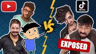 Ajaz Khan Roast  CARRYMINATI TikTok vs YouTube DEL