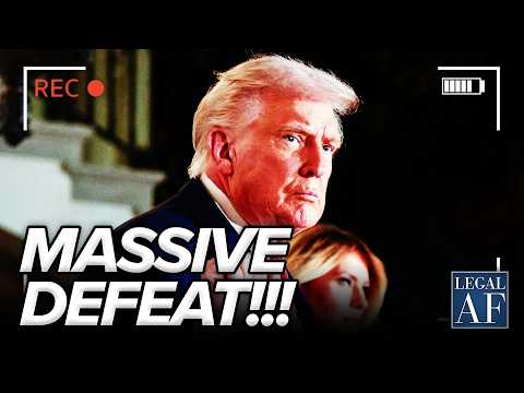 Trump FOLDS in MASSIVE DEFEAT as Law Firm ATTACK COLLAPSES