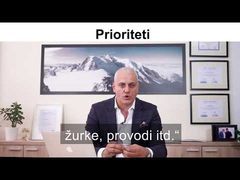 Darko Mirković Motivacija - Prioriteti