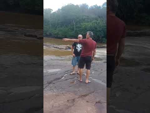 Cachoeira Salto do Céu - MT. #trilha #cachoeiras #viagem