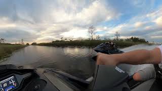 Yamaha FX SVHO Drag Race