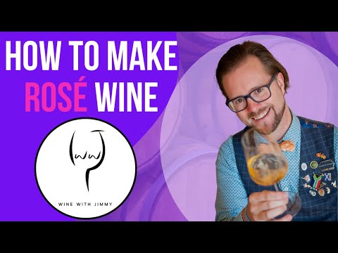 WSET Level 4 (Diploma) Rosé Wine Making - Part 1 Direct Pressing