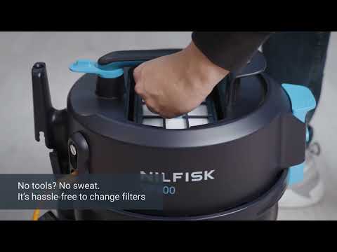 Dammsugare Nilfisk VP400 R HEPA XT EU - Youtube manufacturer video 2