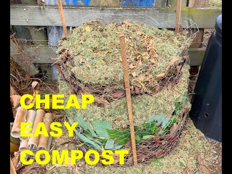 Cheap Simple Compost Bin $$