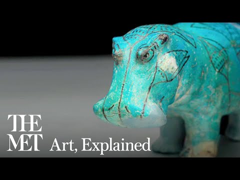 Das inoffizielle Maskottchen des Met – dieses kleine Nilpferd namens William – hat eine dunkle Se...