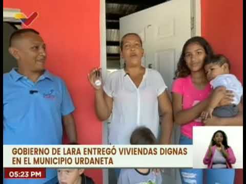 Lara | GMVV entrega viviendas dignas en el municipio Urdaneta