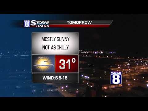StormTrack 8 Morning Forecast December 1, 2014