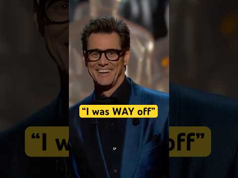 Jim Carrey's Teleprompter "Mistake" at 86th #Oscars #shorts