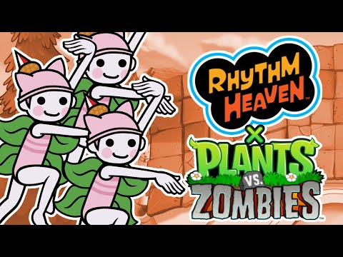 Rhythm Heaven Custom Remix - Graze the Roof (Plants vs. Zombies)