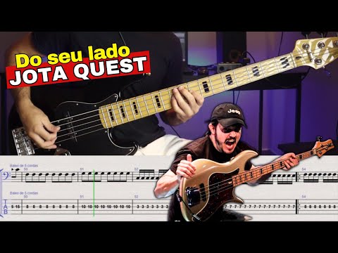 Do seu lado | Jota Quest | Baixo cover C/partitura