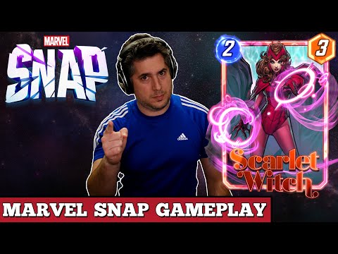 SCARLET WITCH is definitely a WILD card! [Marvel Snap Gameplay]