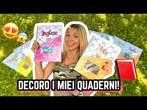 COME DECORARE I QUADERNI IN STILE TUMBLR! - BACK TO SCHOOL 2021 ♕