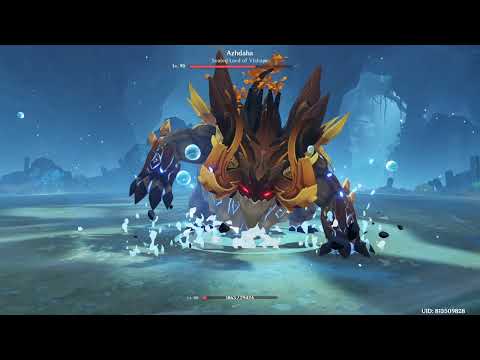 Team Diona, Xiangling, Ayaka, Bennett almost died because of Azhdaha