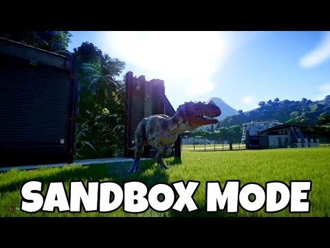 Jurassic World Evolution Sandbox Mode Gameplay (Xbox One/PS4)