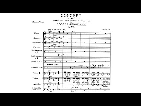 Schumann: Cello Concerto in A minor, Op. 129 [Isserlis]