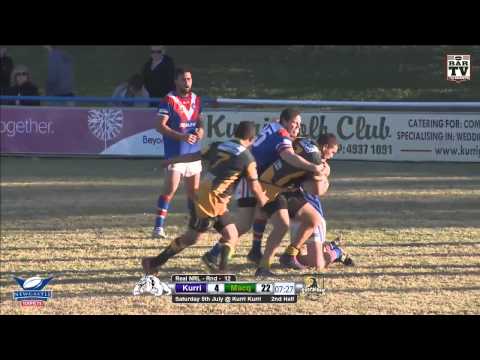 Real NRL Round 12 1st Grade Highlights - Kurri Kurri Bulldogs v Macquarie Scorpions