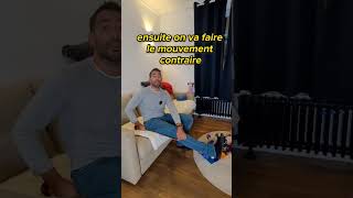 technique de neurodynamique pour libérer le nerf sciatique😉 #technibody #kine #osteopathe