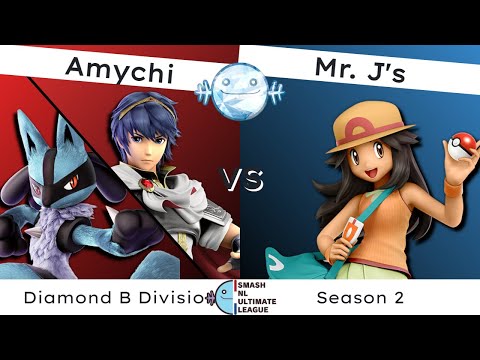 SNUL S2W1 - Amychi (Lucario, Marth) Vs. Mr. J's (Pokémon Trainer) [DiamondB]