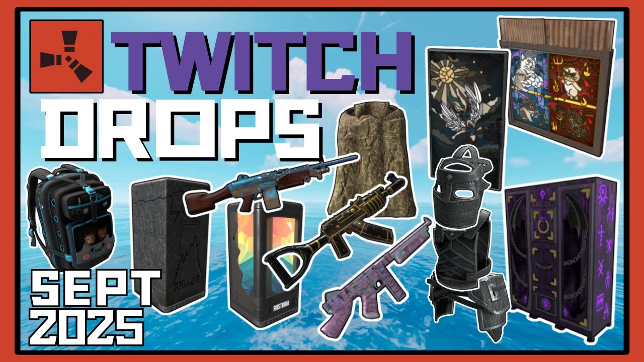 Rust Twitch Drops – September 2025 Showcase