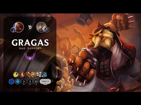 Gragas Support vs Rell - EUW Master Patch 13.13