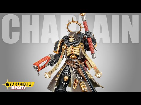 How To Paint a Space Marine Chaplain for Warhammer 40,000