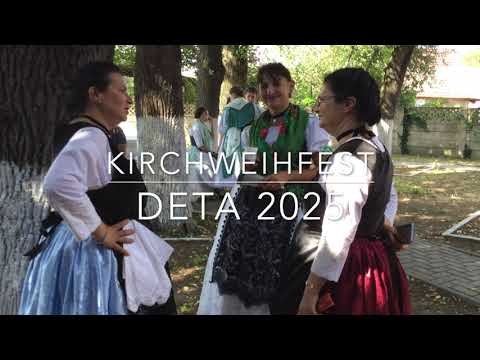 Kirchweihfest 2025 in Deta #deta #kirchweih #travel #romania #easterneurope #reisen #drone #history