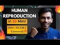 Human Reproduction FAST One SHOT!🔥| Full Revision in 20 Min | Class 12 | NEET
