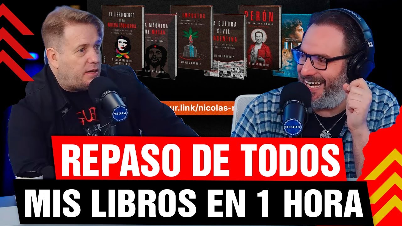 🚨 REPASO de TODOS mis LIBROS en 1 HORA | Nicolás Márquez y Marcelo Duclos