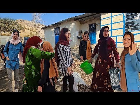 Arrival of niece and nephew and exciting moments for Fariba