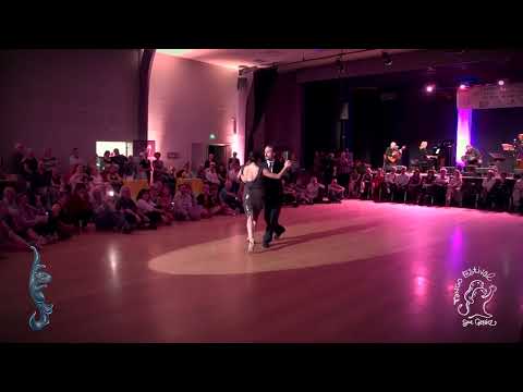 Lorena TARANTINO & Gianpiero GALDI   en mai 2025 au Tango Festival de St Geniez d'Olt (Aveyron)