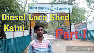 preview picture of video 'Diesel Loco Shed Katni (New Katni Junction) Part-1 please use earphones'