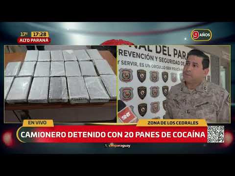 Control rutero termina con una importante incautación