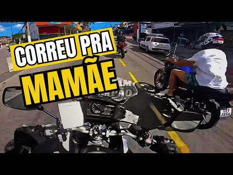 Pinote alucinante Correu para a mamãe + fuga de moto do sem noção #19 #pinote #apoio #pmesp #rocam