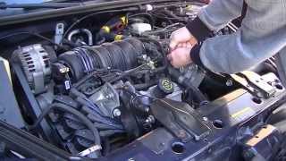 How to change a thermostat on a GM 3800, the fastest way