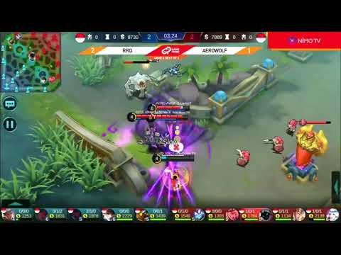 RRQ VS AEROWOLF MATCH 4 BEKRAF GAME PRIME 2018