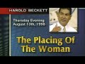 Pastor Harold Beckett {The Placing Of The Woman}
