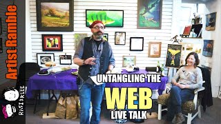 How To Art On The Internet Untangling The Web - LIVE TALK