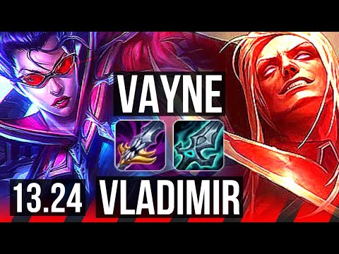 VAYNE vs VLAD (TOP) | 6 solo kills | KR Diamond | 13.24