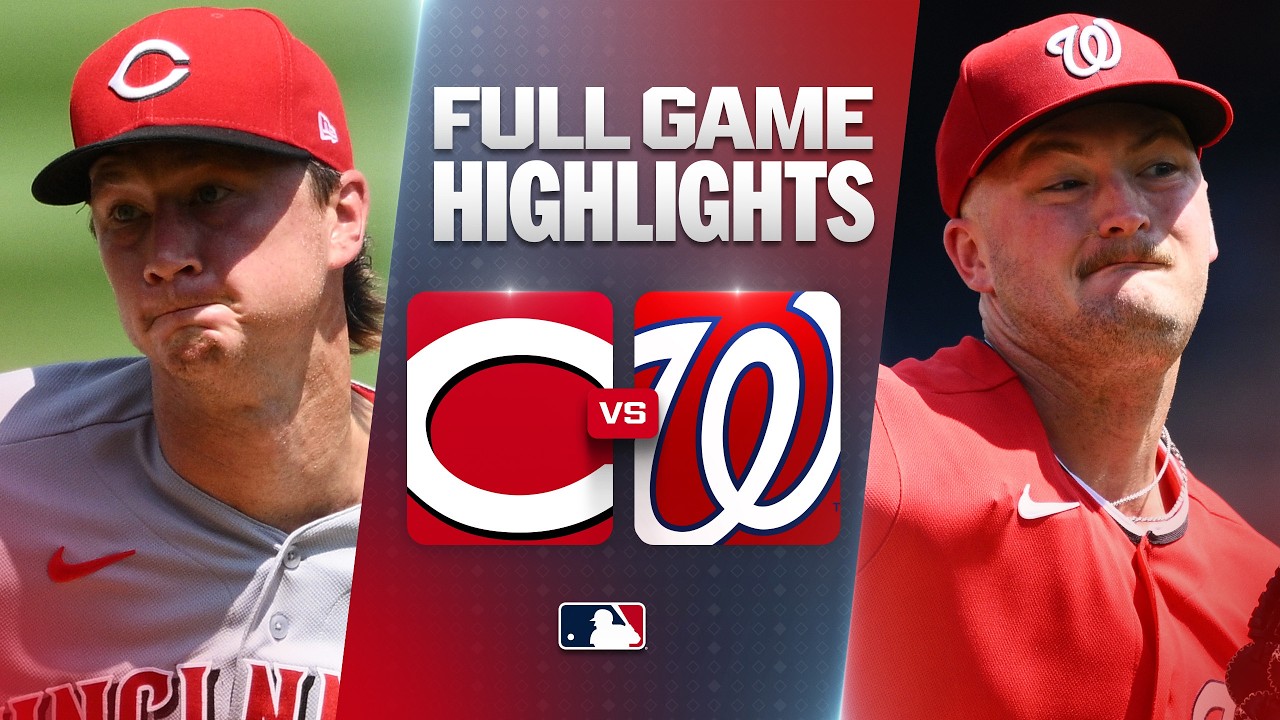 REDS vs. NATIONALS: Official Full Game Highlights (August 9) | 2026 MLB Season