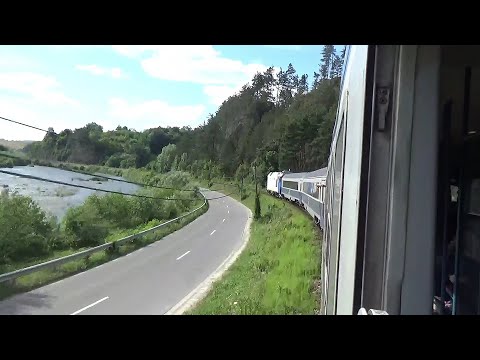 Călătorie cu/Ride with IR 1833 Iași - Timișoara Nord in Defileul Crisului Repede