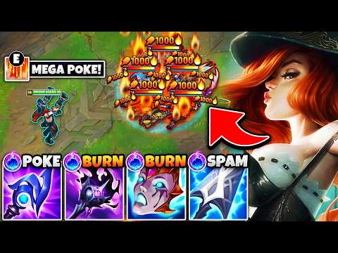 I'M ADDICTED TO THIS SPAM POKE MISS FORTUNE BUILD! (PRESS E AND WATCH THEM DIE)