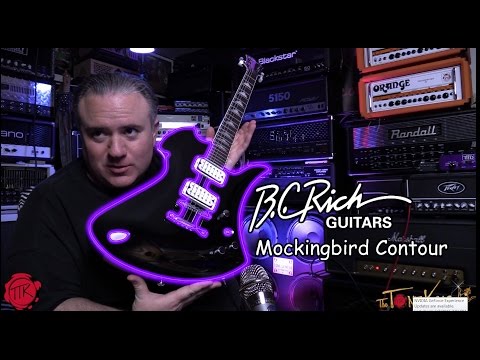 B.C. Rich Mockingbird Contour 2016 Gold image 3