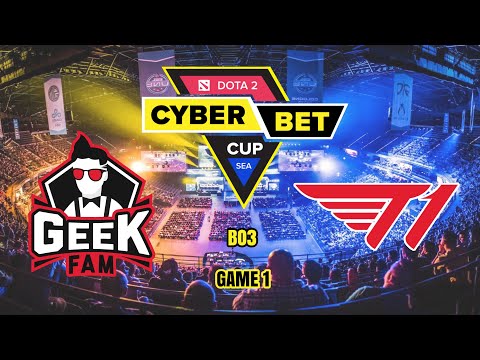 Geek Fam vs T1 Game 1 | BO3 | Cyber.bet Cup: SEA | Dota 2 Highlights