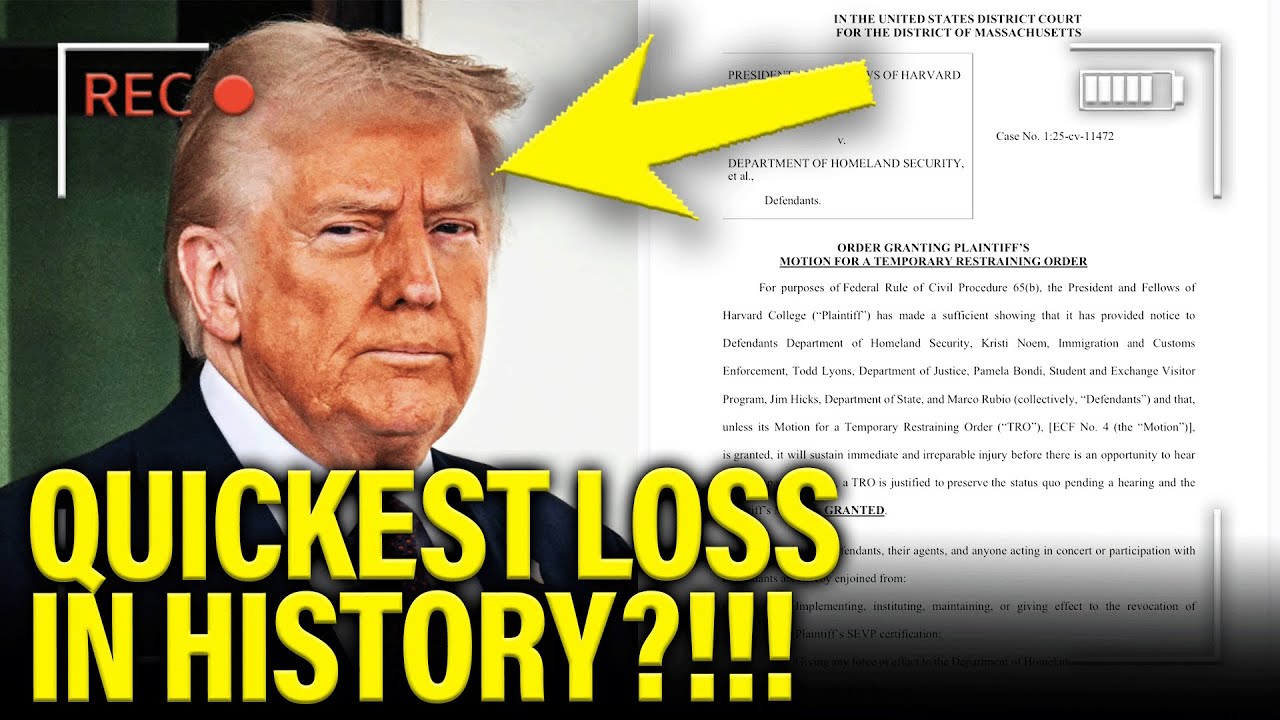 PISSED OFF Judge STRIKES DOWN Trump in RECORD TIME