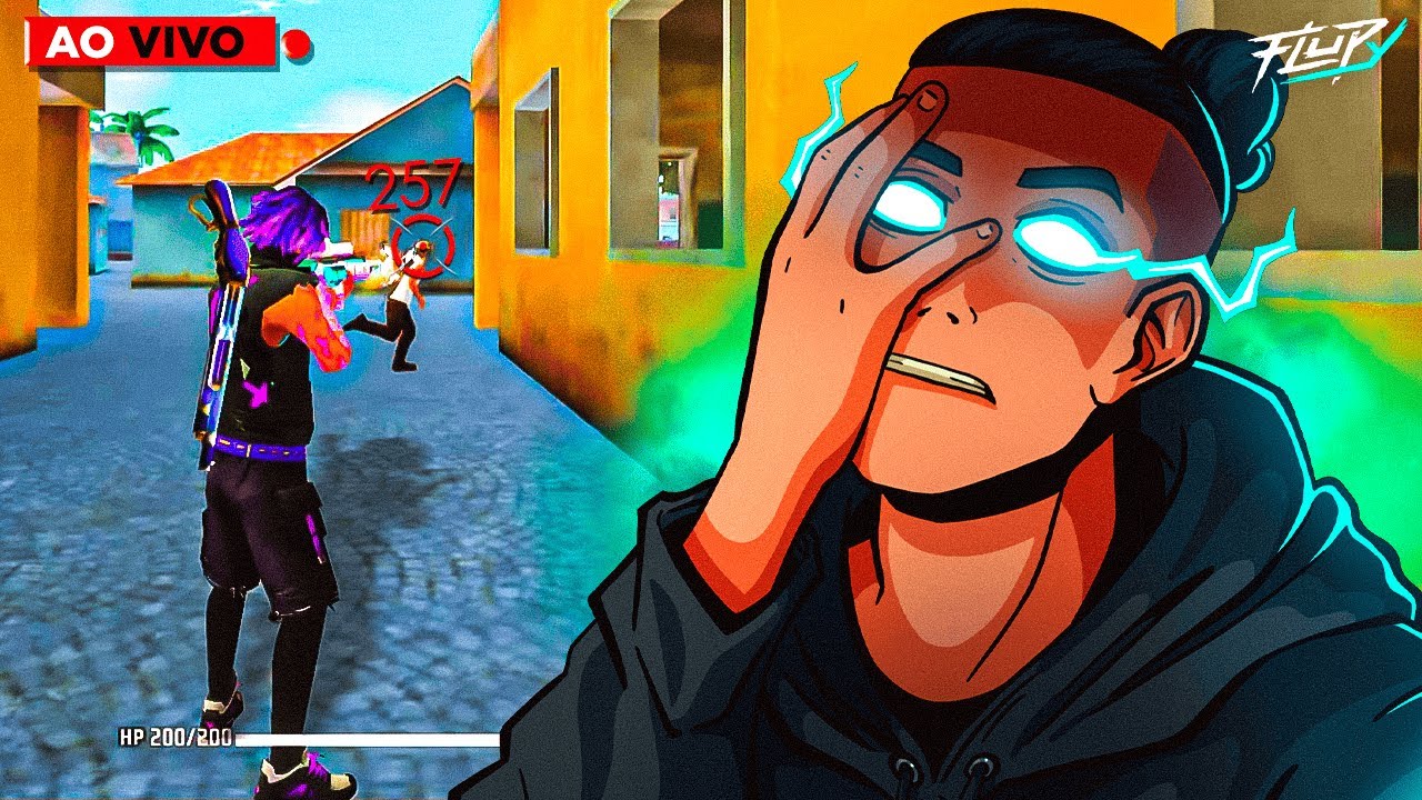 💙 FLUPY AO VIVO 💙 RANQUEADA SOLO VS SQUAD DO ENTRETENIMENTO! 💙 FREE FIRE AO VIVO 💙 LIVE ON 💙