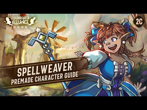 Spellweaver Premade Character! - Cloudbreaker Alliance TTRPG Beginner's Guide EP2C