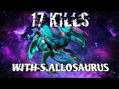 JMW Dino War 38- 17 KILLS WITH S.ALLOSAURUS
