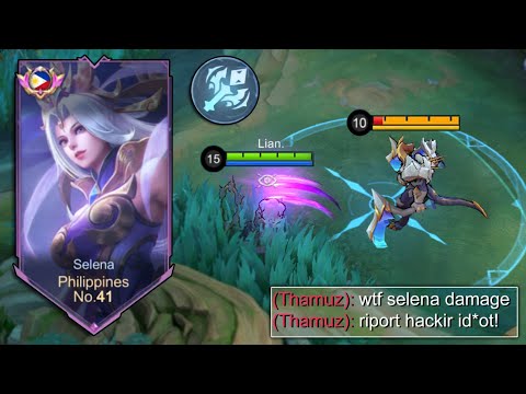 TOP SUPREME SELENA IS BACK!! PLAY SELENA LIKE A PRO USING THIS BEST BUILD AND ROTATION!! 🔥