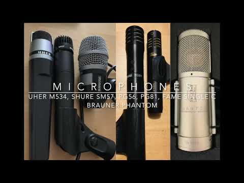 Matched pair Uher M534 microphone set with accesories (AKG M35) image 5