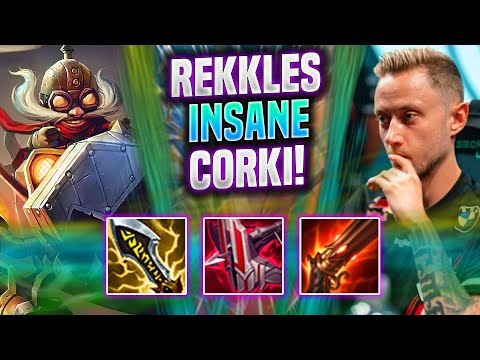 REKKLES IS INSANE WITH CORKI! - KC Rekkles Plays Corki Mid vs Katarina! | Season 2022